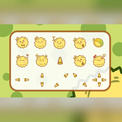Durian Buddy cursor set preview