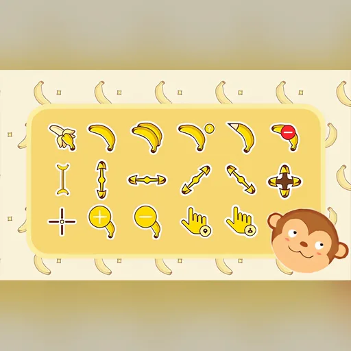 Going Bananas cursor set preview