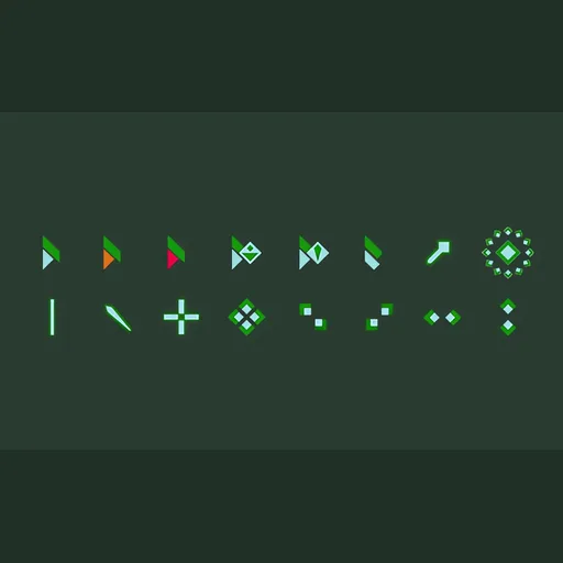 Green Edge cursor set preview