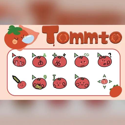 Moody Tomato cursor set preview