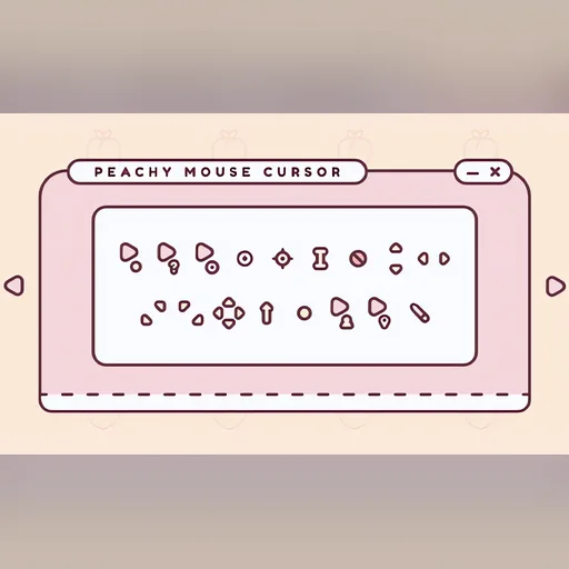 Peachy cursor set preview